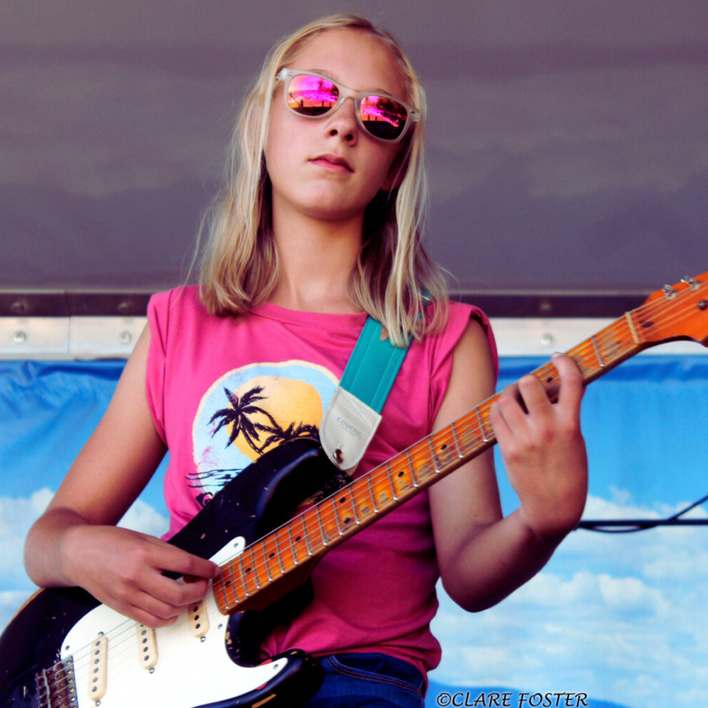 Student performing