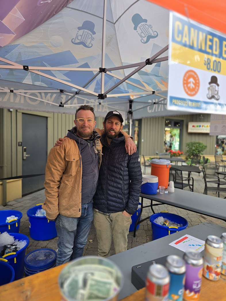 Volunteers at event